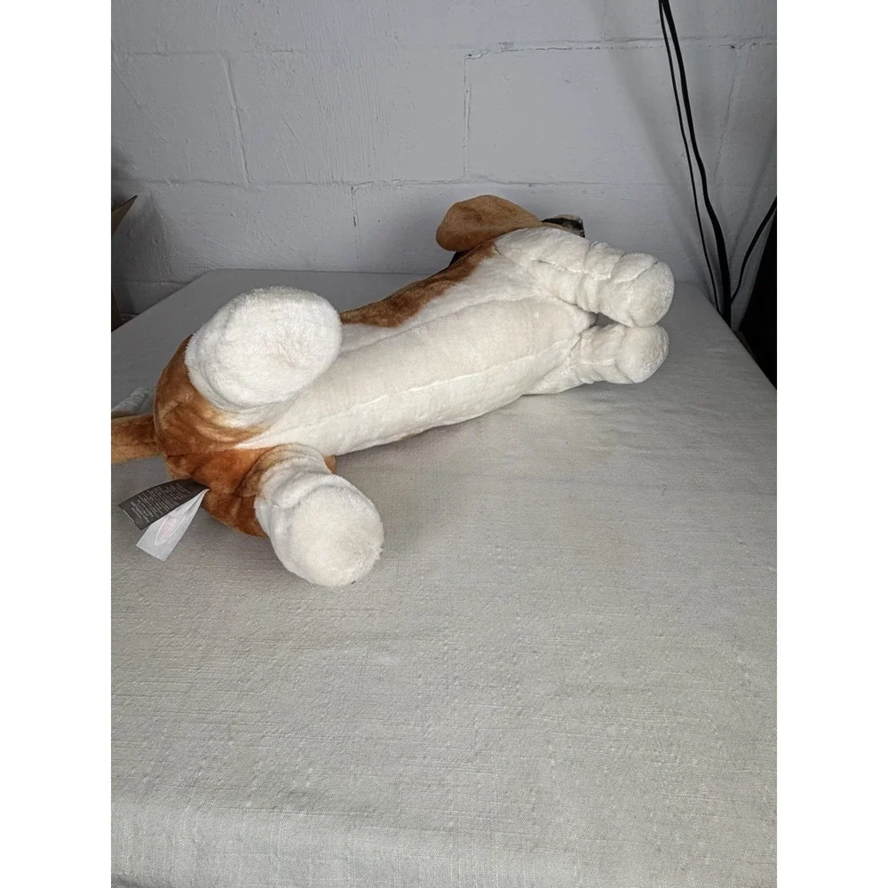 Melissa & Doug Basset Hound Plush Dog Stuffed Animal Floppy Ears Realistic Toy